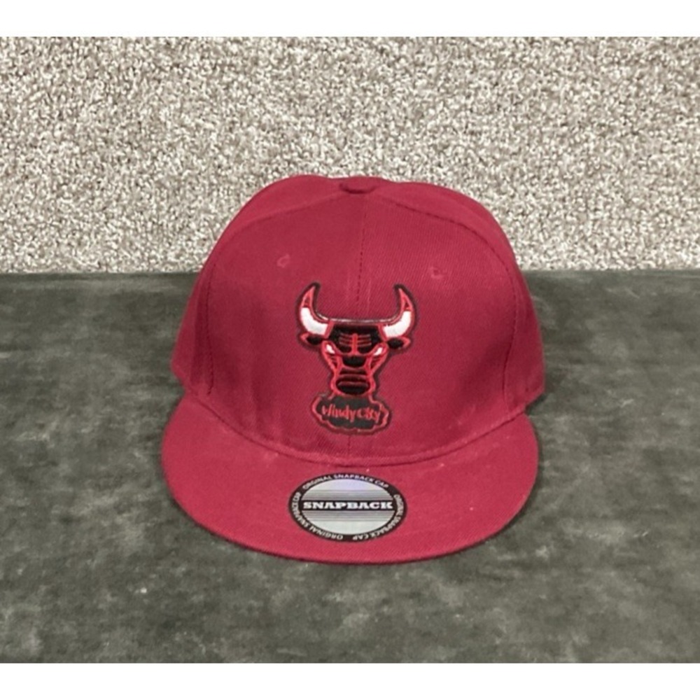 Chicago Bulls Hat Cap Snapback Mens One Size Red NBA Basketball NWT